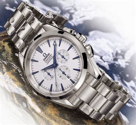 omega aqua terra seamaster chronograph|Omega Seamaster aqua terra price.